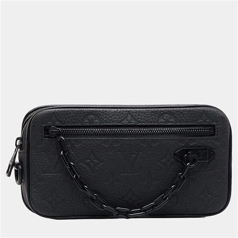 louis vuitton pochette volga monogram black